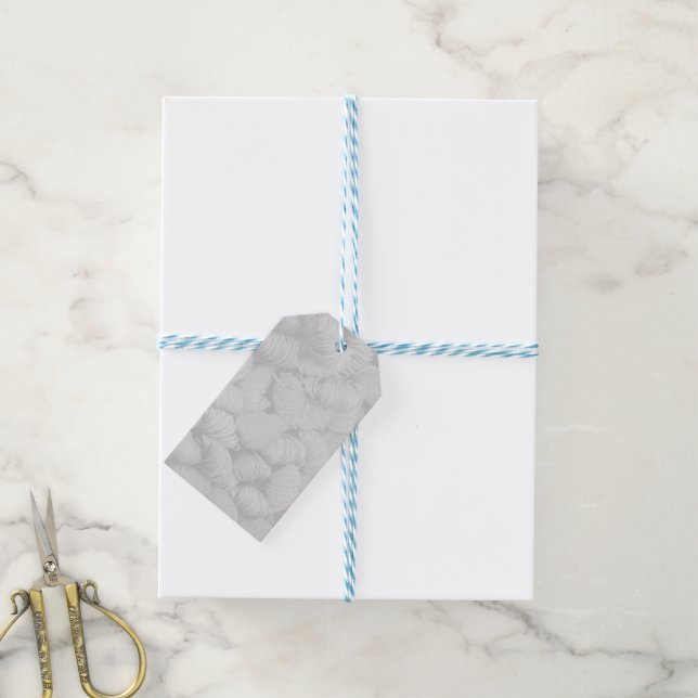 Étiquettes-cadeau Texture d'écheveau de fil artisanat fait main (Avec de laficelle)