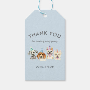 Étiquettes-cadeau Thème Chien Chien Chien Chien Chien Mariage Merci