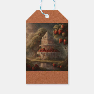 Étiquettes-cadeau Thème de caramel aux fraises