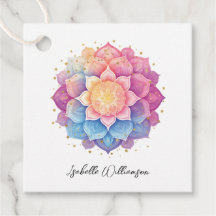 Thérapeute de santé holistique Mandala de fleurs