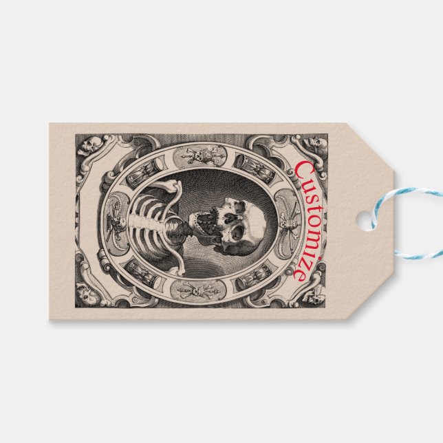 Étiquettes-cadeau Tonneau humain éffrayant Thunder_Cove (Devant (Horizontal))