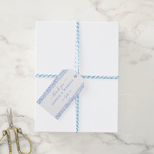 Étiquettes-cadeau Tourbillonnant (With Twine)