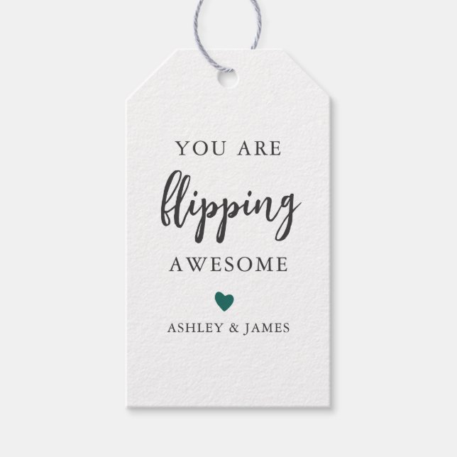 Étiquettes-cadeau Toutes les couleurs que vous rencontrez stupéfiant (Devant)