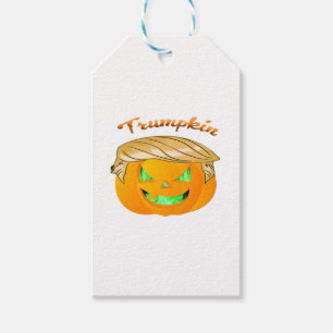 Étiquettes-cadeau Trumpkin Classic - Sloth in a MAGA Casquette