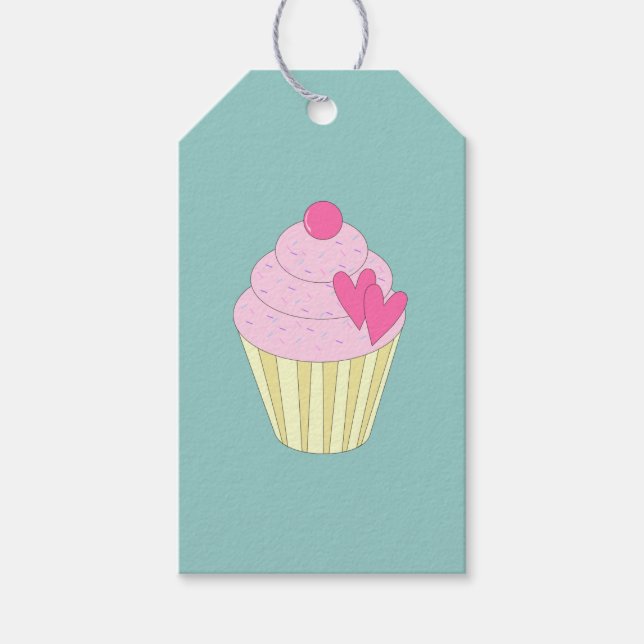 Étiquettes-cadeau Turquoise illusima (Devant)