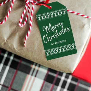 Étiquettes-cadeau Typographie branchée de rennes Joyeux Noël