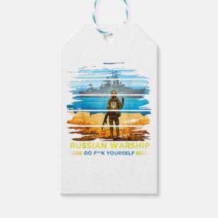 Étiquettes-cadeau Ukraine vintage Postage Timbre Fierté Essentia