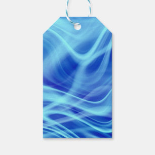 Étiquettes-cadeau Un brouillard bleu mystique