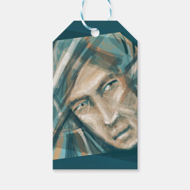 Étiquettes-cadeau Un Elfe Vert provocateur (Devant)