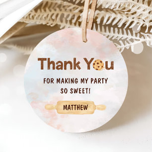 Étiquettes Cadeau Un gâteau sucré Première fête d'anniversaire