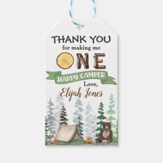 Étiquettes-cadeau Un Joyeux Camper Party Favoriser Tags