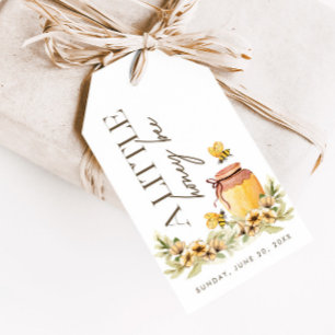 Étiquettes-cadeau Un petit abeille à miel - Spring Baby shower Favor