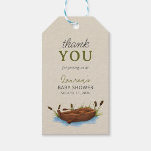 Étiquettes-cadeau Un petit Baby shower de Merci pêcheur