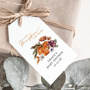 Étiquettes-cadeau Un Petit Citrouille Est En Route