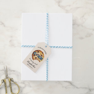 Étiquettes-cadeau Un petit garçon gâteau adorable Faveur de Baby Sho