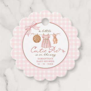 Étiquettes Cadeau Un petit gâteau personnalisé pour Baby Shower