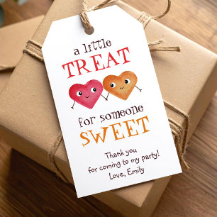 Étiquettes-cadeau Un petit régal pour quelqu'un de gentil mignon éti