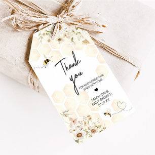 Étiquettes-cadeau Un peu de miel abeille Baby shower Favoriser les é
