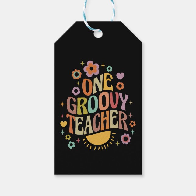 Étiquettes-cadeau Un professeur super cool (Devant)