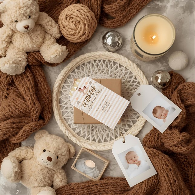 Étiquettes-cadeau Un Tini à venir Fête prénatale Espresso Martini Bé (Créateur téléchargé)