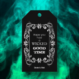 Étiquettes-cadeau Une faveur d'Halloween pour un bon moment