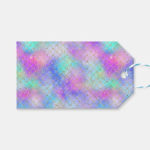 Étiquettes-cadeau Une galaxie de sirène Série Design 10