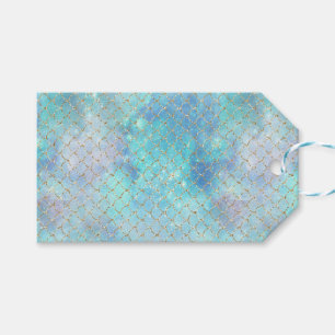 Étiquettes-cadeau Une galaxie de sirène Série Design 2