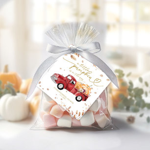 Étiquettes Cadeau Une petite citrouille est en route Baby Shower