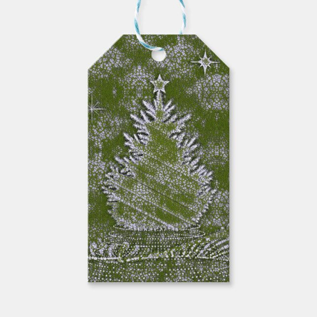 Étiquettes-cadeau Une Touche De Neige (Devant)