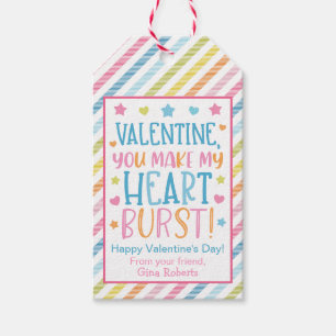 Étiquettes-cadeau Valentine, Tu Fais De Mon Coeur Une Bouchée Cadeau