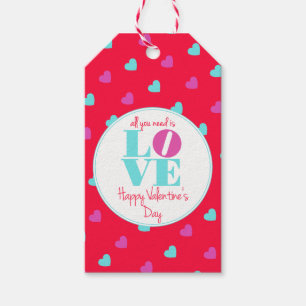 Étiquettes-cadeau Valentines Jour Tags - Tout ce dont vous avez beso