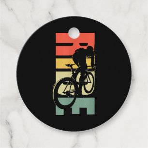 Étiquettes Cadeau Vélo de route à vélo