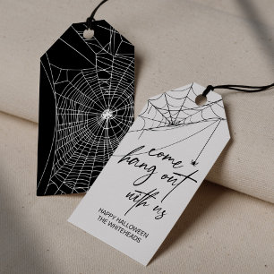 Étiquettes-cadeau Venez Accrocher Avec Nous La Fête De L'Halloween