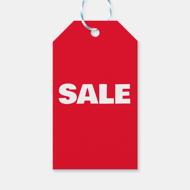 ÉTIQUETTES-CADEAU VENTE REMISE POUR MAGASIN (Devant)