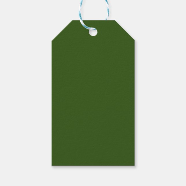 Étiquettes-cadeau Vert de la forêt #325513, Cactus (Devant)