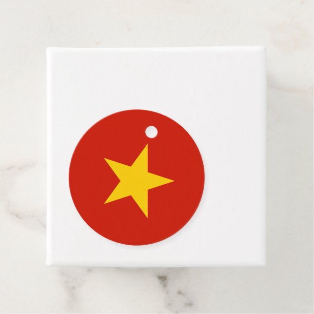 Étiquettes Cadeau Viêtnam (En situation)