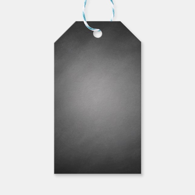Étiquettes-cadeau Vignette Chalkboard tendance (Devant)