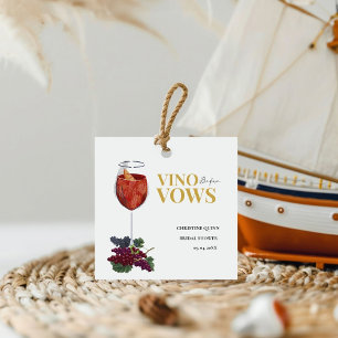 Étiquettes Cadeau Vin avant les vœux de dégustation de vin enterreme