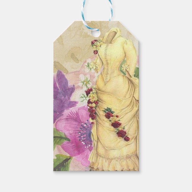 Étiquettes-cadeau Vintage (Devant)