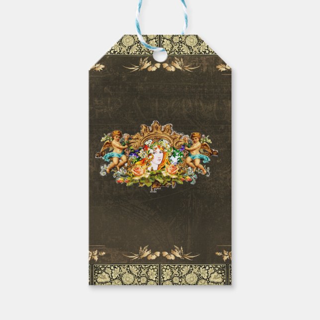 Étiquettes-cadeau Vintage 114 (Devant)