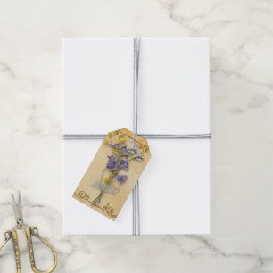 Étiquettes-cadeau Vintage Beautiful Beige