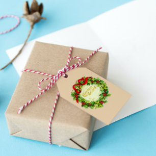 Étiquettes-cadeau Vintage De moi à vous Noël