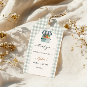 Étiquettes-cadeau Vintage Frais du Marché Gingram Enterrement de Vie