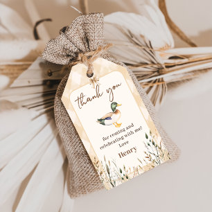 Étiquettes-cadeau Vintage Lucky Duck Birthday Tags cadeaux