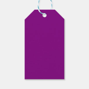 Étiquettes-cadeau violet de couleur