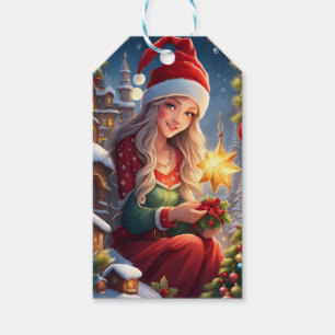 Étiquettes-cadeau Voeux de Noël