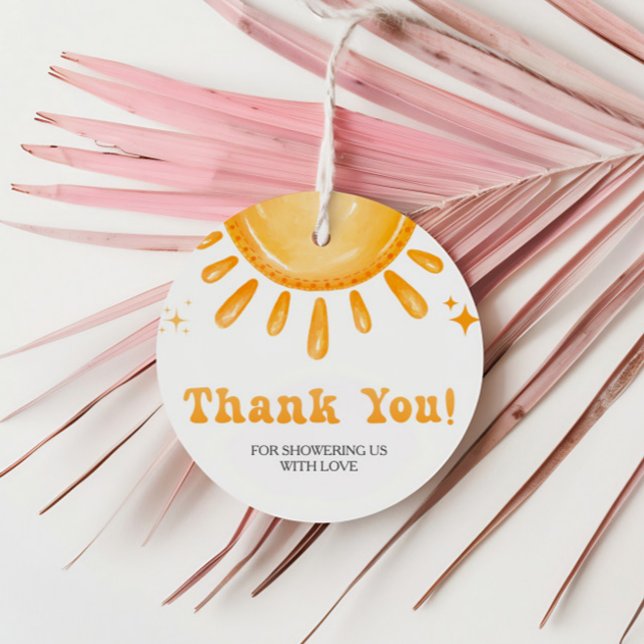 Étiquettes Cadeau Voici Le Baby shower Fils (Créateur téléchargé)