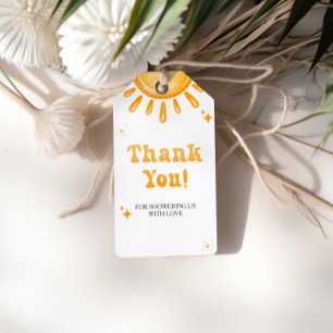 Étiquettes-cadeau Voici Le Baby shower Fils