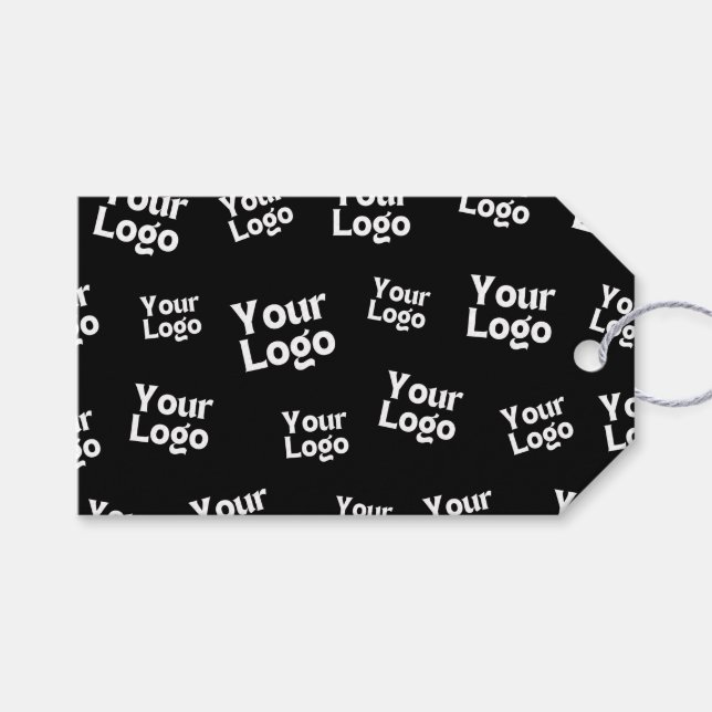 Étiquettes-cadeau Votre logo de conception ou d'entreprise | Placeme (Devant (Horizontal))