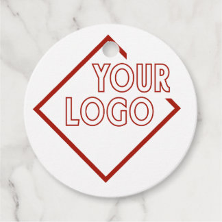 Étiquettes Cadeau Votre logo Design Branding Business Personnalisé